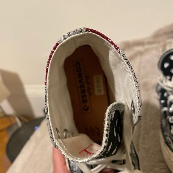 Converse Chuck Taylor All-Star 70s Hi Offspring Paisley Black - Picture 12 of 16